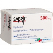 Таблетки Сабрил, Sabril, 100 таблеток, 500 мг