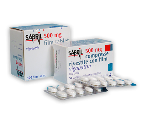 Таблетки Сабрил (Sabril) 500 мг, 50 таблеток